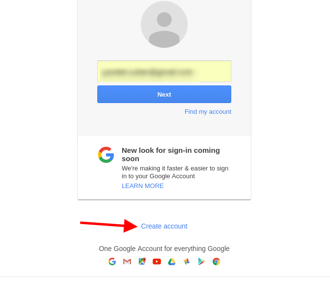 Google Gmail screenshot