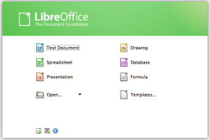 LibreOffice opensoure, free desktop software