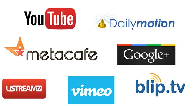 top video uploading sites